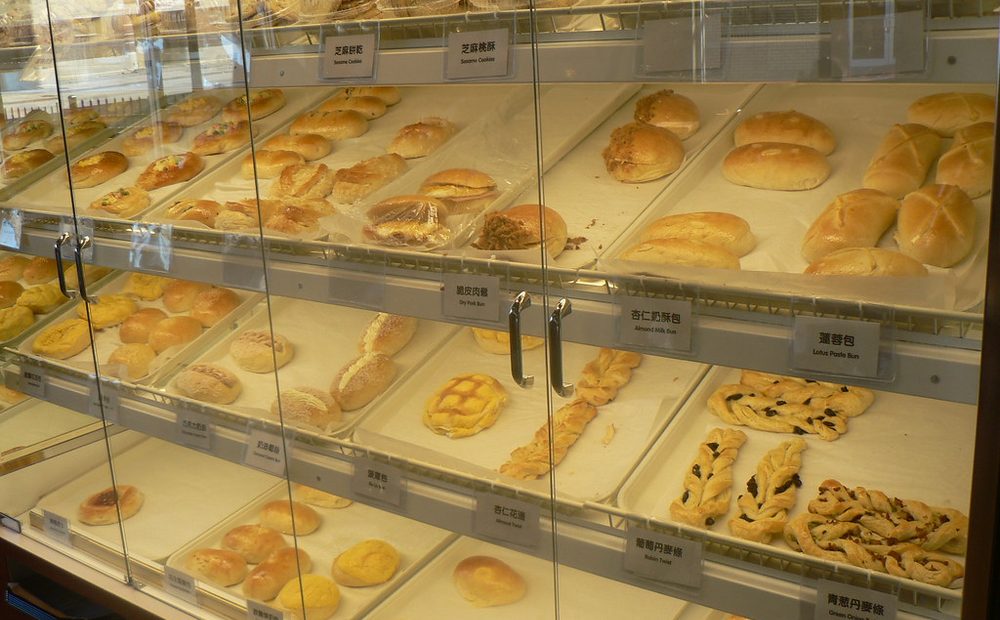 my pastry case, showing the finished product these ingredients become (placeholder)