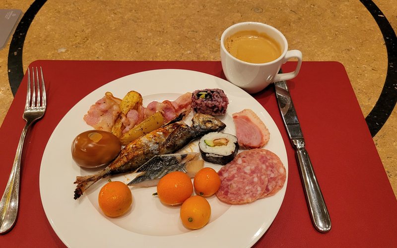 Breakfast at the Hotel