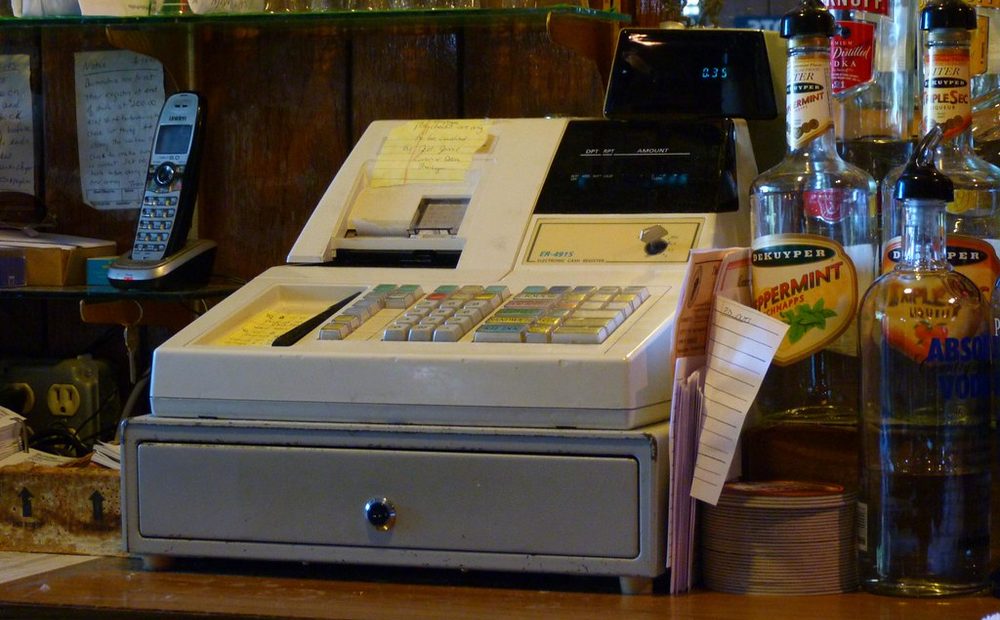 A point-of-sale end-of-day screen (placeholder for my real POS report)