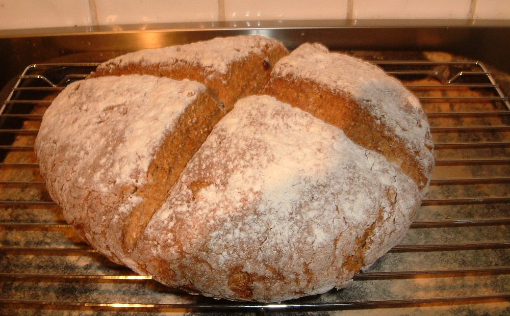 A proofer/retarder cabinet with racks of shaped dough (placeholder for my proofer)