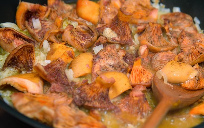 Cooking Mushrooms