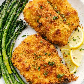 Air Fryer Cod Parmesian