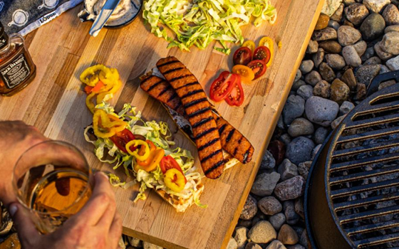 Andouille Po'Boy Sandwiches With Jack Daniel's Remoulade
