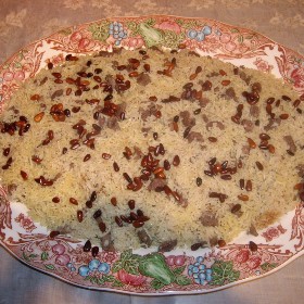Arabic Style Rice with Lamb Meat