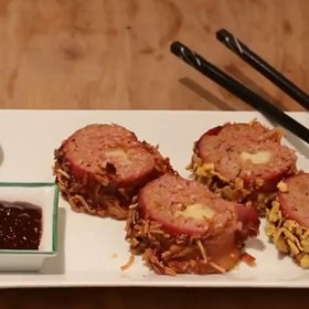 BBQ Bacon Sushi