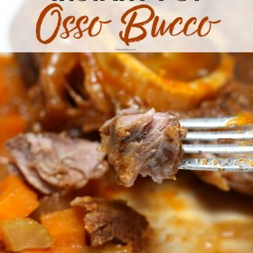 Beef, Braised, Osso Bucco (Milanese - Milan Italy), Instant Pot