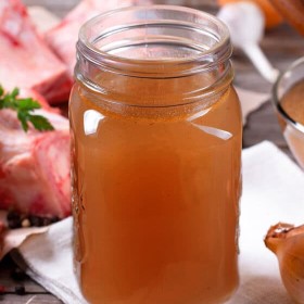 Beef, Stock, canned
