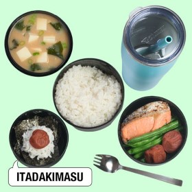 Bento Box, Salmon Onigiri