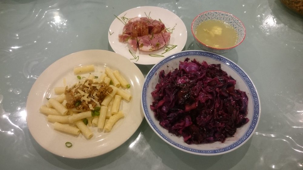 Braised Red Cabbage with Apples