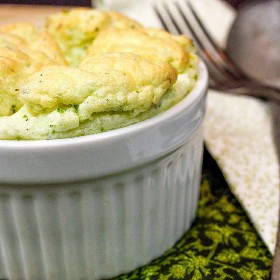 Broccoli & Cheese Dairy-Free Soufflé