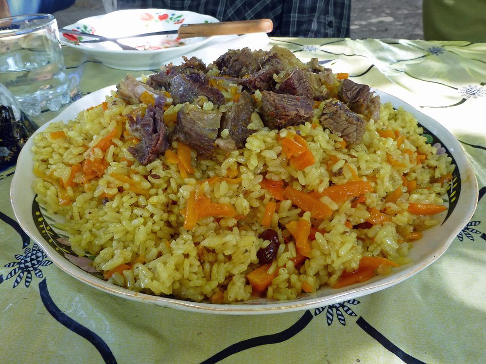 Bukharan Plov with Beef and Carrots
