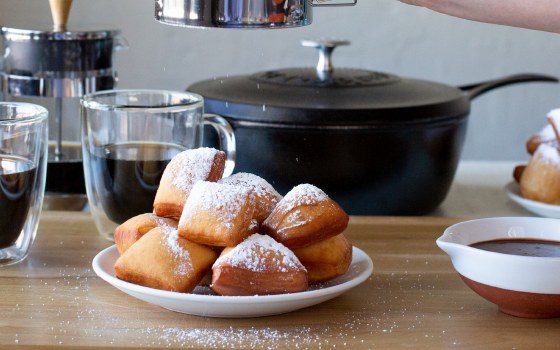 Buttermilk Beignets With Chocolate Ganache