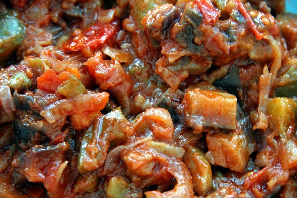Caponata (Sicilian Sweet-and-Sour Eggplant) — Batali