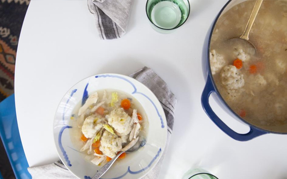 Chicken and Dropped Buttermilk Dumplings