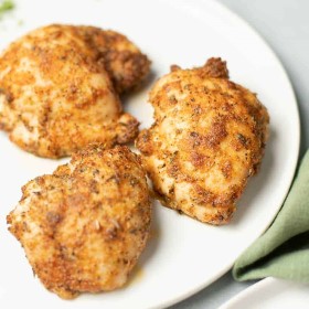 Chicken, Thighs, Boneless, Skinless, Baked
