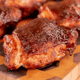 Chicken Thighs, Smoked