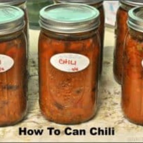 Chili, Meat and Beans, Canned