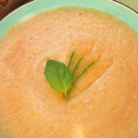Chilled Cantaloupe Soup
