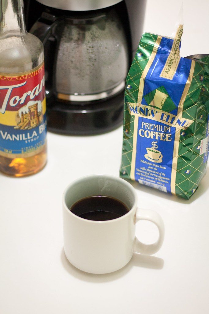 Coffee Syrups — In use