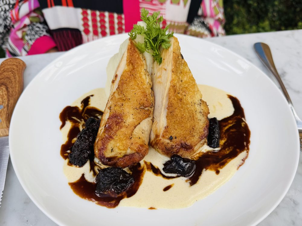 Creamy Morels on Toast