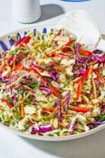 Crunchy Cabbage Salad with Dijon-Lime Vinaigrette
