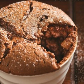 Dark Chocolate Souffle (Dairy-Free Version)