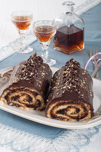 Dione Lucas Flourless Chocolate Roll
