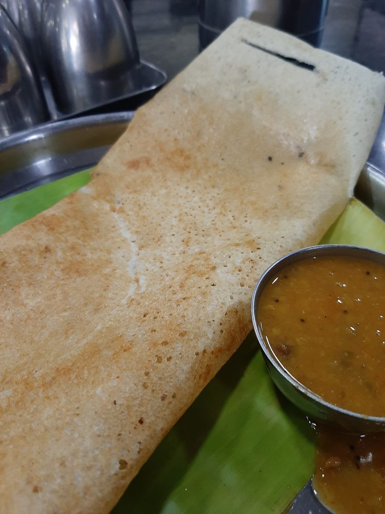 Dosa (Fermented Rice and Lentil Batter)