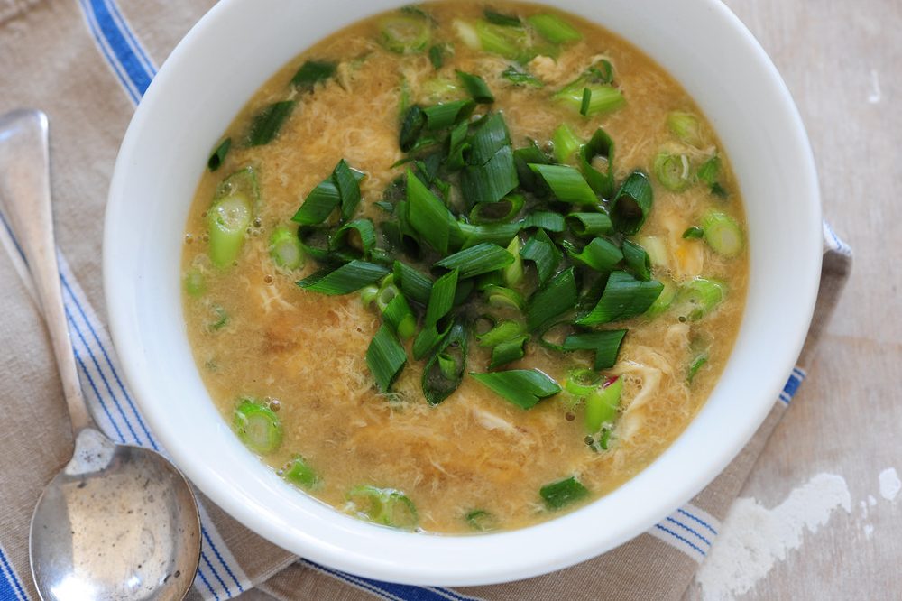 Egg Drop Soup (Frugal Gourmet)