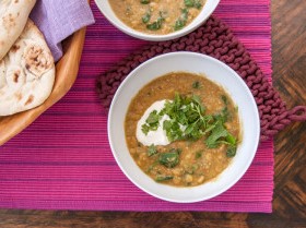 Everyday Lentil & Spinach Dal