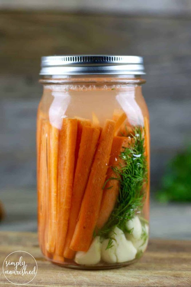 Fermented Carrot Sticks