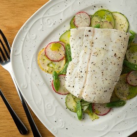 Fish, Butter Poached