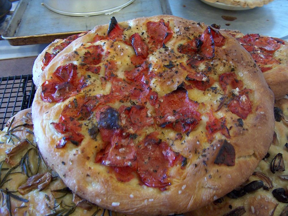 Focaccia from Leftover Pizza Dough