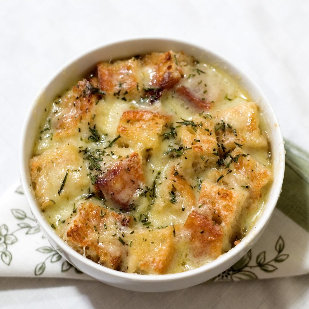 French Onion Soup Lyonnaise-Style