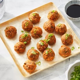 Ginger-Soy Salmon Balls