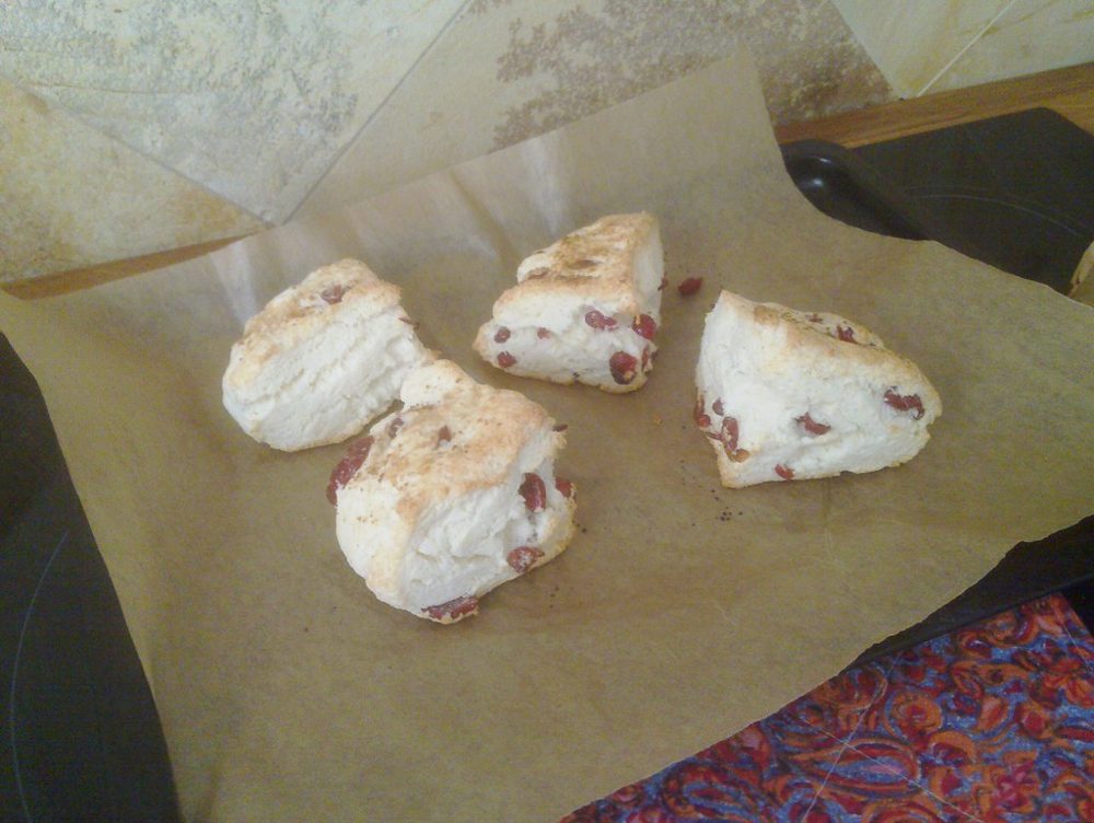Gluten-Free Scones with a Homemade Blend