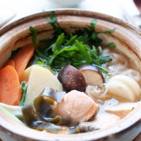 Hot Pot, Salmon - (Ishikari Nabe)