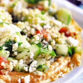 Hummus & Tabbouleh Salad