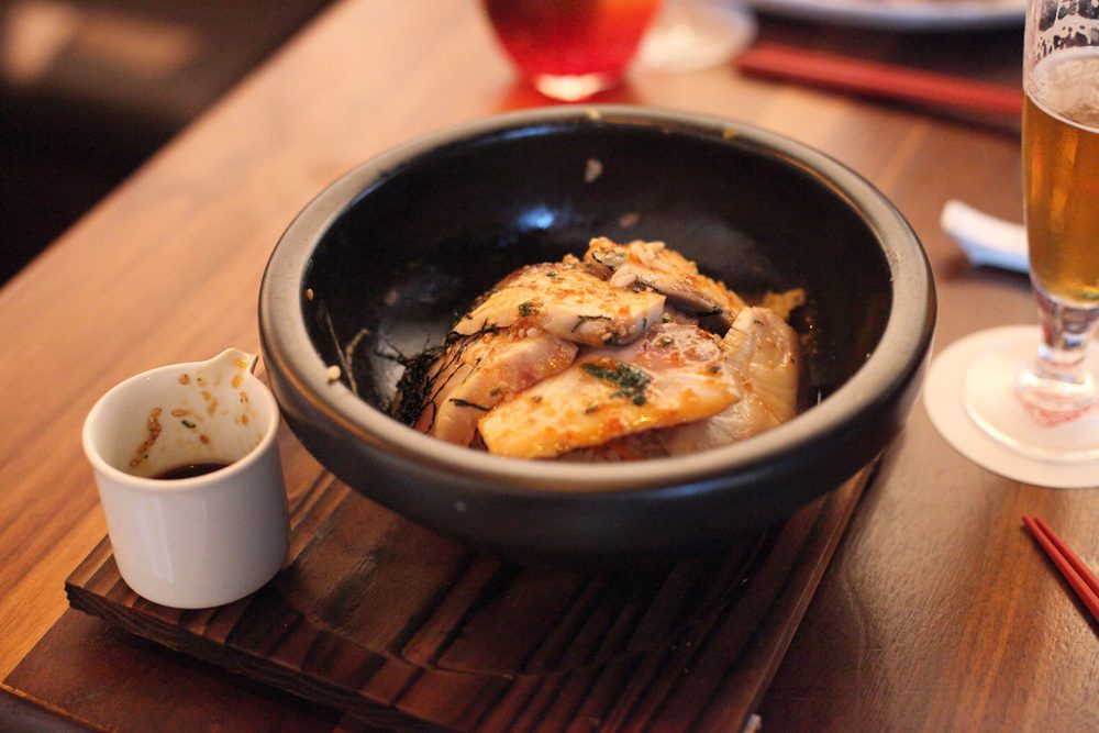 Ishiyaki Buri Bop (Hot Stone Yellowtail Rice Bowl)