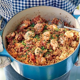Jambalaya, Seafood, Creole