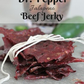 Jerky, Beef, Dr. Pepper Jalapeno