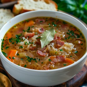 Kapuśniak – Polish Sauerkraut Soup