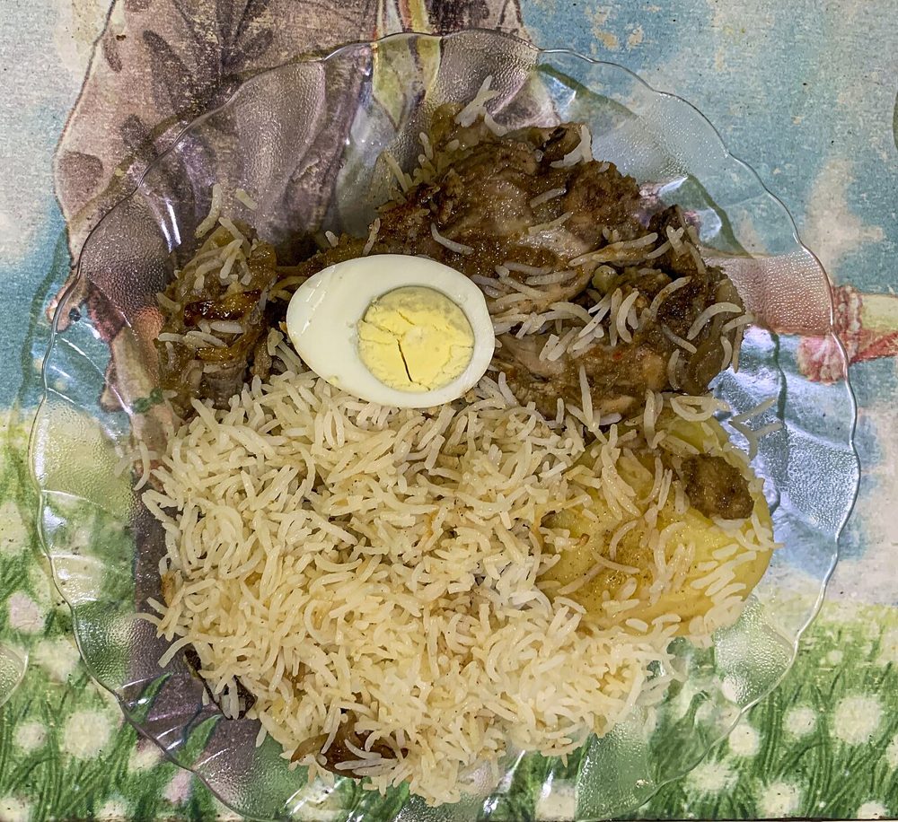 Kolkata Chicken Biryani with Potatoes