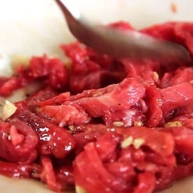 Korean Royal Court Stir Fried Rice Cakes