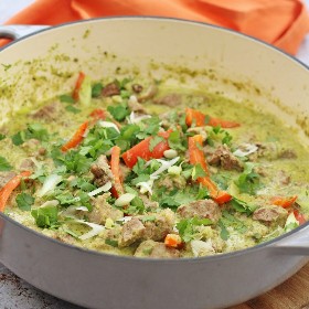 Lamb, Curry, Green Thai