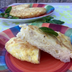 Leftover Rice Frittata