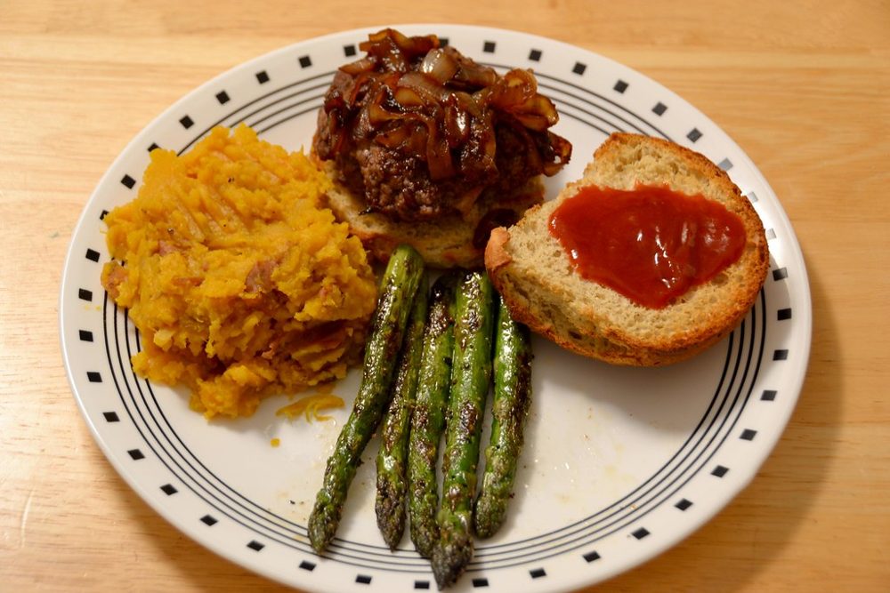 Mashed Sweet Potatoes with Molasses and Orange