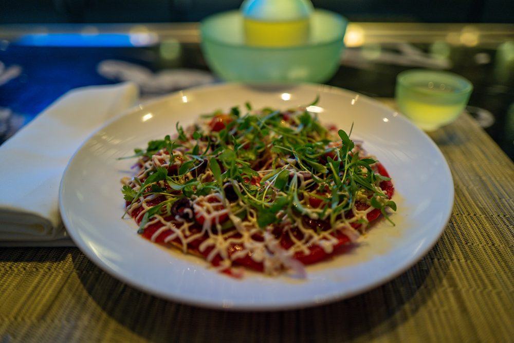 Morimoto Tuna Pizza