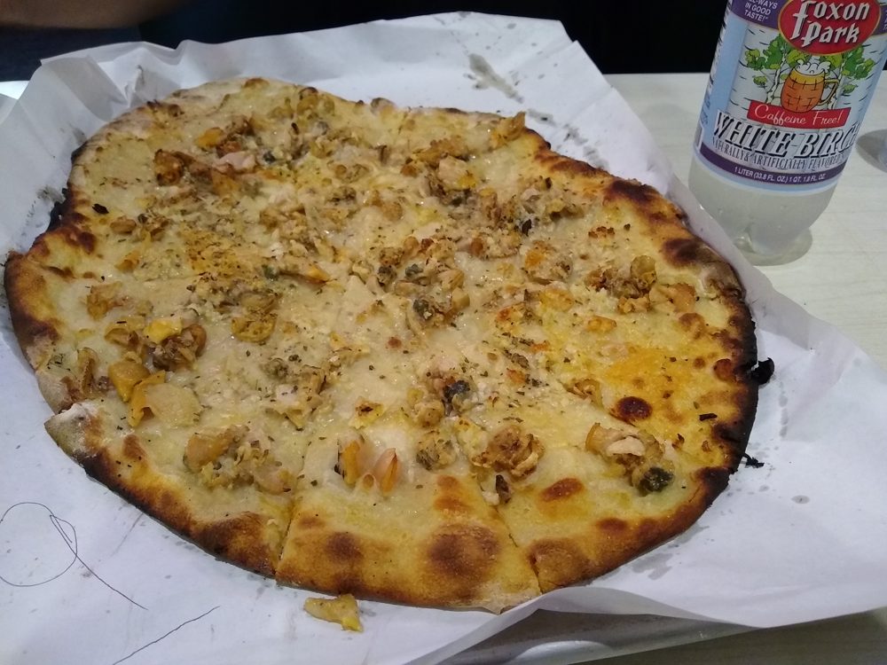 New Haven White Clam Pizza