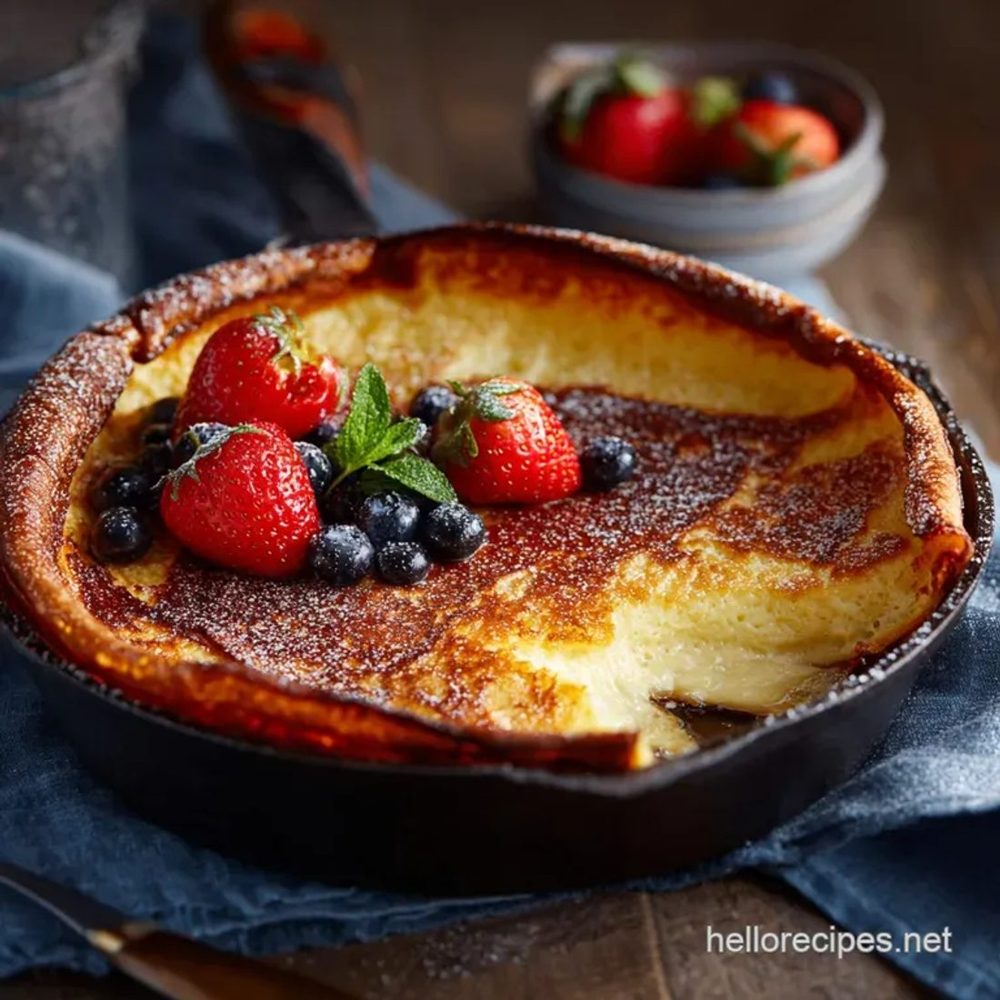 Pannukakku (Finnish Oven Pancake)